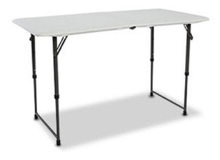 Mesa Plegable A La Mitad, Ligera 120x60 Cm Lifetime