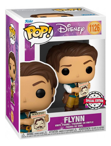Funko Pop! Disney - Flynn #1126 Caja Vieja