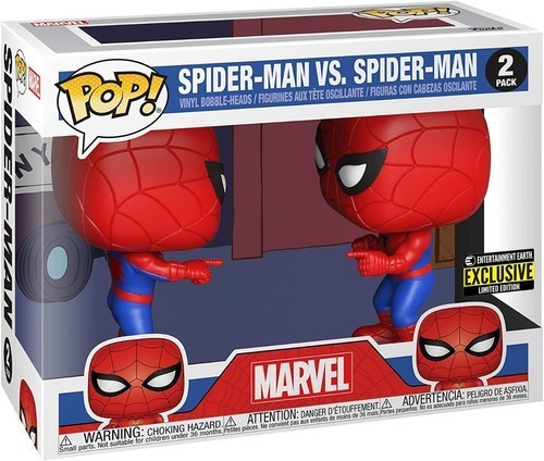 Funko Pop Spider Man Vs Spider Man Exclusivo