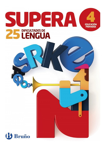 Libro - Supera 25 Dificultades De Lengua 4º Primaria 