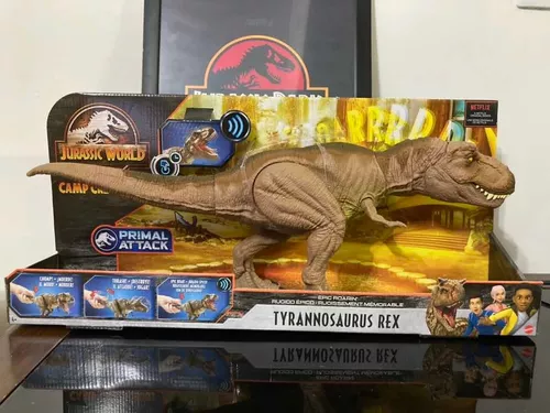 Dinossauro Tiranossauro Rex - Rugido Épico - Jurassic World