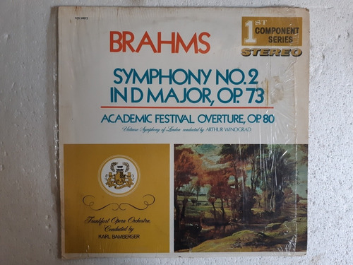 Disco Lp Brahms Symphony 2 En D Mayor Op 73