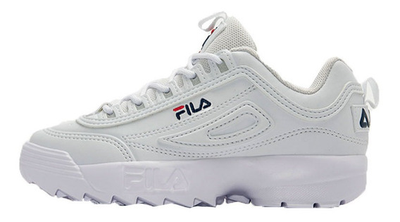 Zapatillas Fila Disruptor Blancas | MercadoLibre 📦