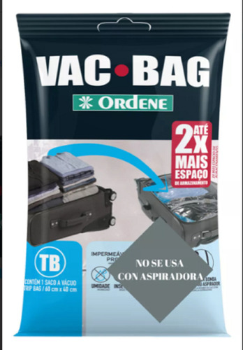 Bolsas Al Vacío Para Ropa Vac Bag Viaje (trip Bag)  X 2 Und