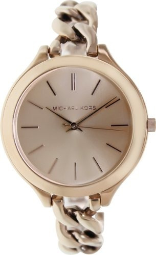 Reloj Michael Kors Para Mujer Mk3223 Oro-rosa Pulsera