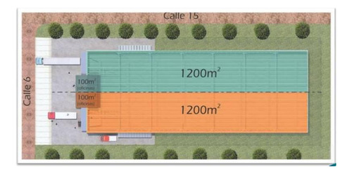 A M Polo Industrial Ezeiza Venta Con Renta Calzada Nave Premium 2650 Mts Cubiertos