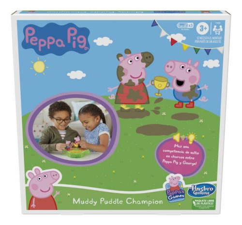 Juego De Mesa Muddy Puddle Champion Peppa Pig Hasbro Gaming