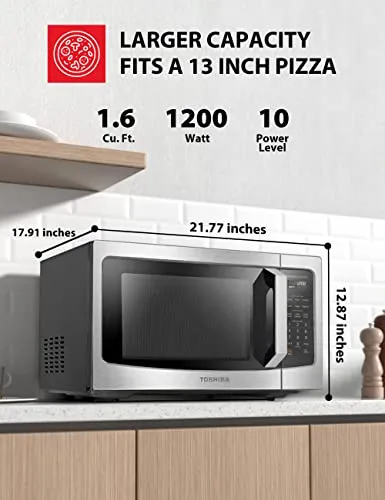 Horno Microondas De Encimera Toshiba Ml-em45pit (ss) Con Inv