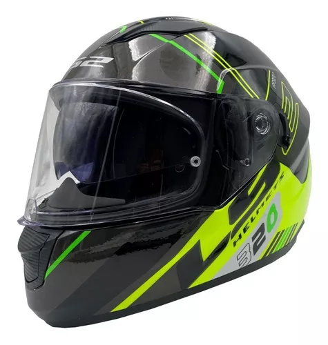 Casco Ls2 Integral Ff 320 Stream Evo Doble Visor Graficas