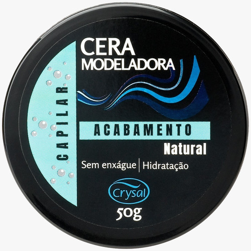 Cera Modeladora Para Barba Profissional 50g - Crysal