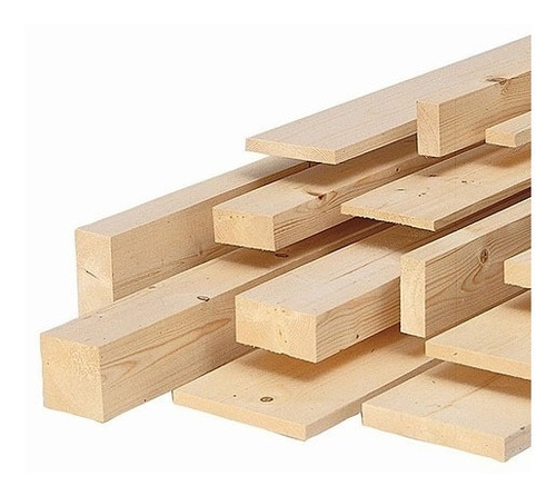 Correas Para Techo En Madera De Pino Construcción 10x5x3.66