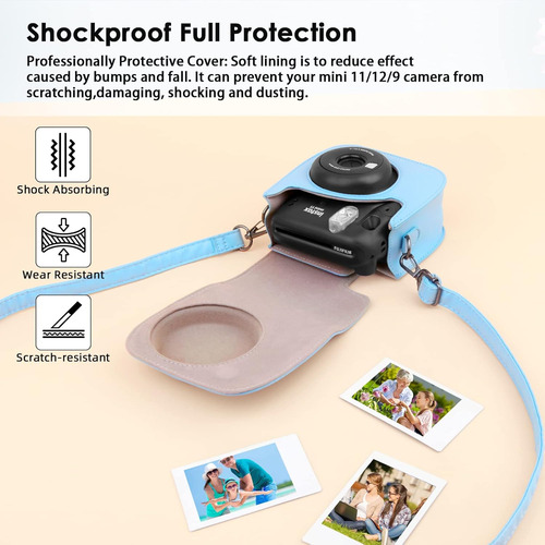 Funda Protectora Aextaest P/ Fujifilm Instax Mini 11 Cele...