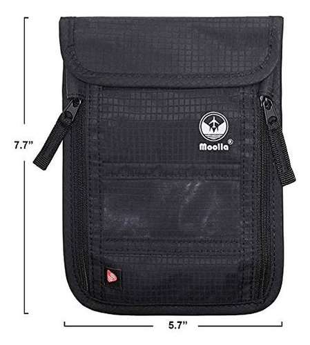 Funda Tipo Cartera De Viaje Para Pasaporte Con Bloqueo Rfid