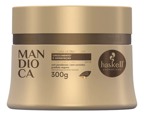Máscara De Tratamento Mandioca 300g - Haskell