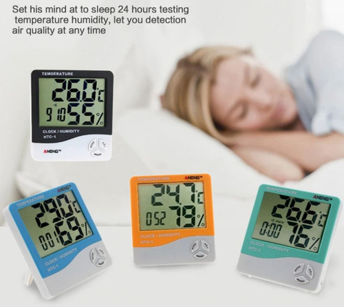 Imagen 2 de 6 de Medidor Humedad Digital Termometro Higrometro Temperatura H1