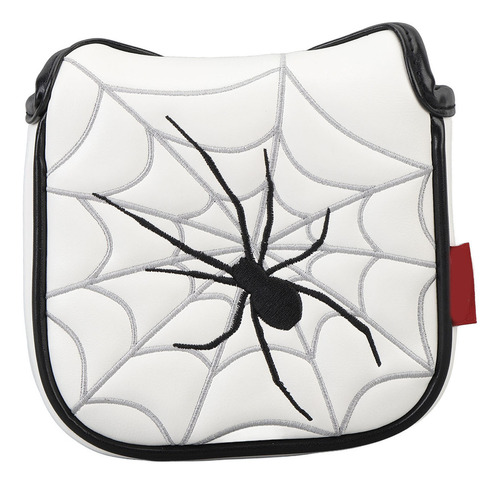 Funda De Putter Bordada En Poliuretano Con Estampado De Arañ