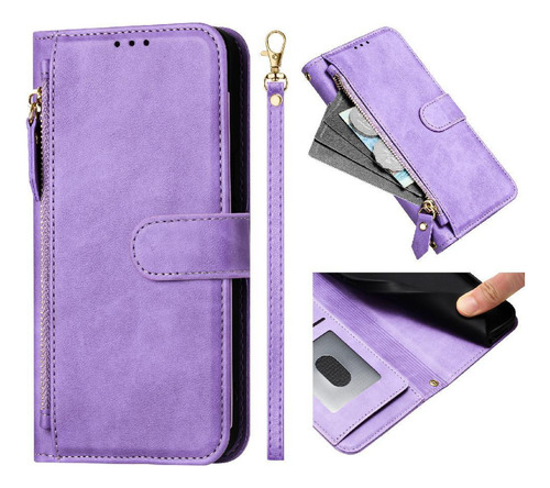 Funda Abatible For Oukitel C51 Titular De La Tarjeta Pu