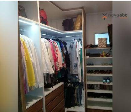 Apartamento À Venda, 158 M² Por R$ 1.050.000,00 - Vila Assunção - Santo André/sp - Ap1329