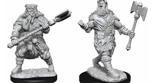 D&d Nolzur's Marvelous Miniature Male Human Barbarian