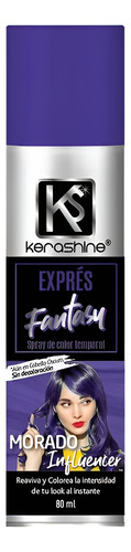 Kerashine Tinte Temporal Exprés Fantasy Morado 80 Ml