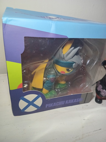 Figuras Pikachu Deadpool Y Kakashi, Pokemon, Naruto, Marvel (Usado)