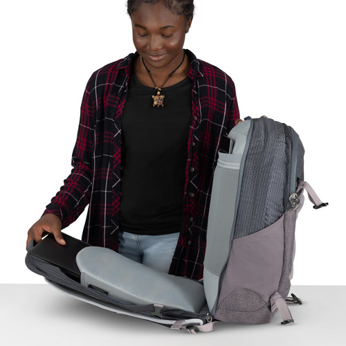 Mochila Osprey Nebula Commuter Tungsten Soundwave/grey Heat