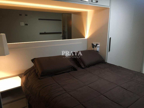 Imagem 5 de 18 de Pompéia Elevador Vista Mar Studio Dividido 1 Dormitório 1vg Col - V400713
