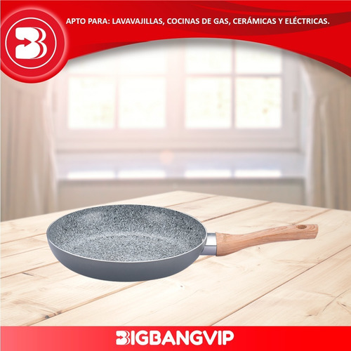 Imagen 3 de 6 de Sartén Cerámica Antiadherente 26cm Granito Hudson