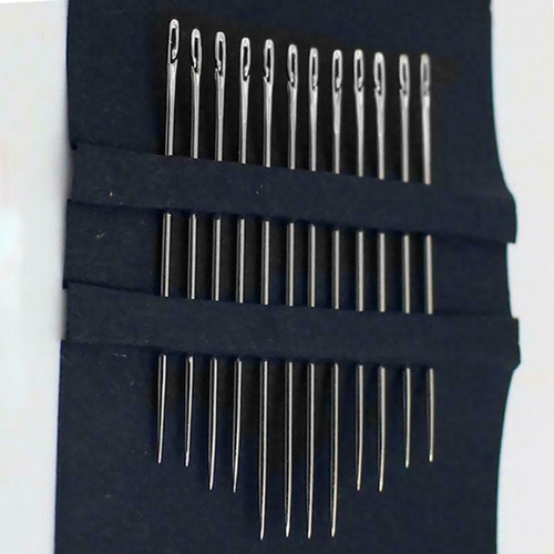 Kit Com 12 Agulhas De Costura