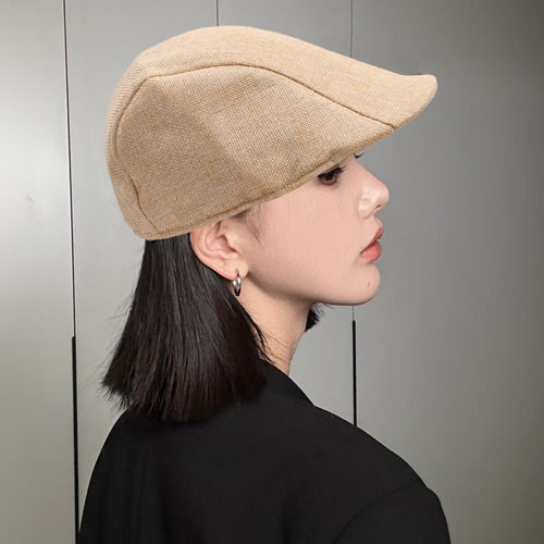 Gorro Unisex Con Forma De Boina Transpirable, De Algodón Y L