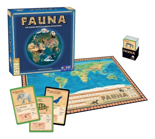 Fauna Juego Mesa Devir - Preguntas Curiosidades Animales