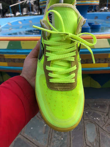 Zapatillas Americanas Usadas Nike Off White X Af1 Low Volt (Usado)