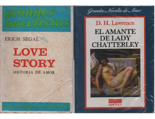 Pack Libros Romance El Amante De Lady Chatterley Love Story