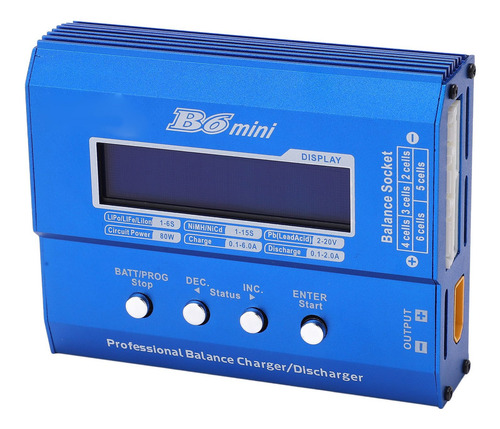 Carregador De Bateria Inteligente Lipo Lithium Balance Disch