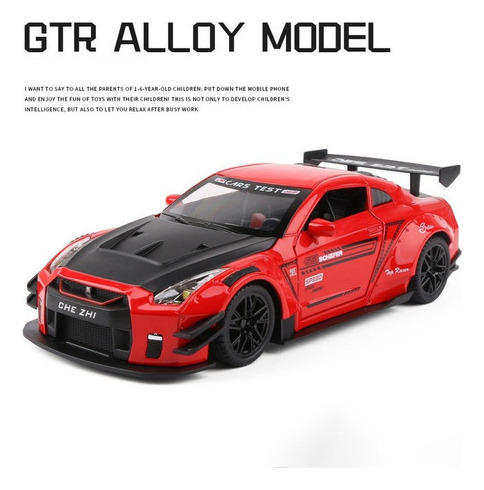 Compatible Con El Modelo De Coche De Juguete Nissan Gtr R35