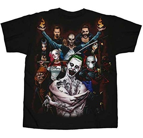 Suicide Squad Group Shot Tee Shirt (xx-large)