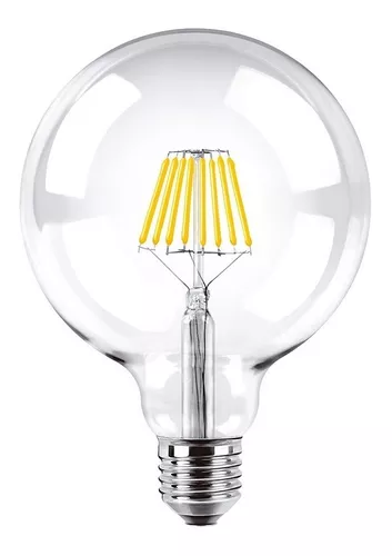 Lámpara Foco Filamento Luz Led Vintage E27 Cálida Deco Retro