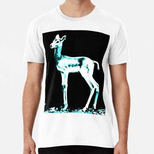 Remera Dama Gazelle Calf (light Blue) Algodon Premium 