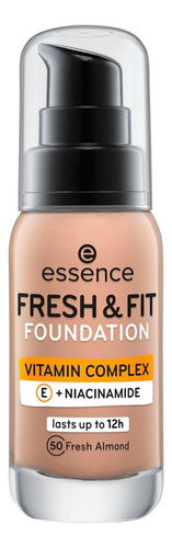 Base de maquillaje Fresh & Fit Essence, 10 colores, tono 50
