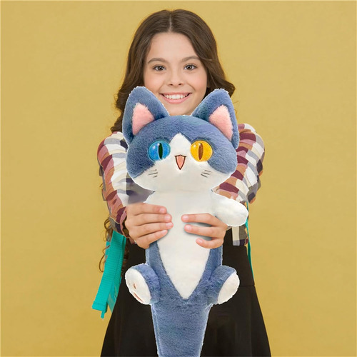 Peluche Oopshana Long Cat, Lindo Peluche Que Se Abraza...