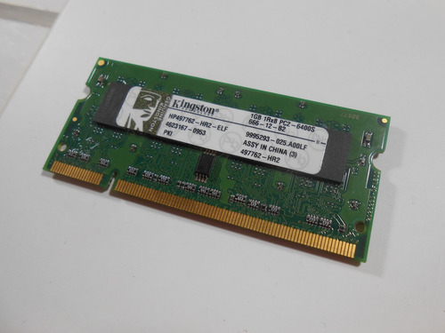 Memoria Ram Para Notebook Netbook Ddr2 1 Gb Kingston