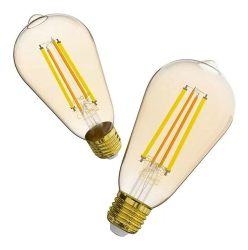Imagen 3 de 4 de Lampara Sonoff B02-f-st64 Led Vintage Smart