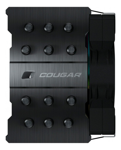 Dissipador de calor preto Cougar Forza 85 Argb 120 mm CGR-FZA85-ARGB