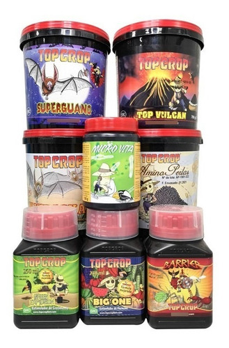 Imagen 7 de 10 de Top Veg 250ml Fertilizante De Crecimiento Top Crop Cogoshop