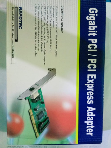 Tarjeta De Red Pci-express Puerto Gigabit 1000gbs Ethernet 