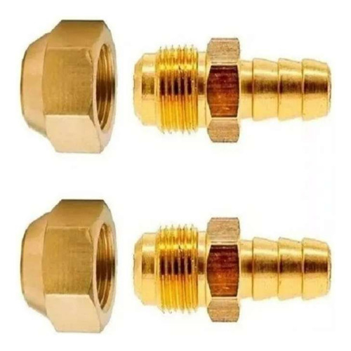 Tubo De Cobre 3/8 P/ Gas P/cozinha 22 Mts Com Bico Mangueira