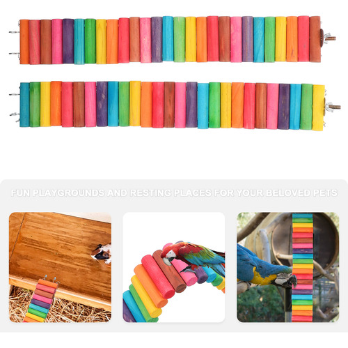 Escalera Hamster Toys Para Escalar Hámsteres, Cola Larga, 2