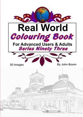 Libro Real World Colouring Books Series 93 - Boom, John