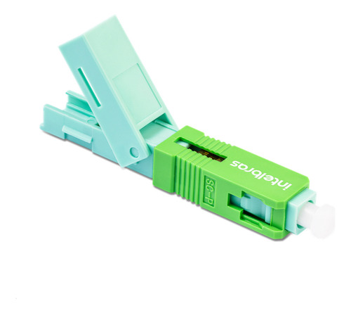 Kit Conector Fast Click Sc/apc P/fibra Optica Xff 2c 10pçs
