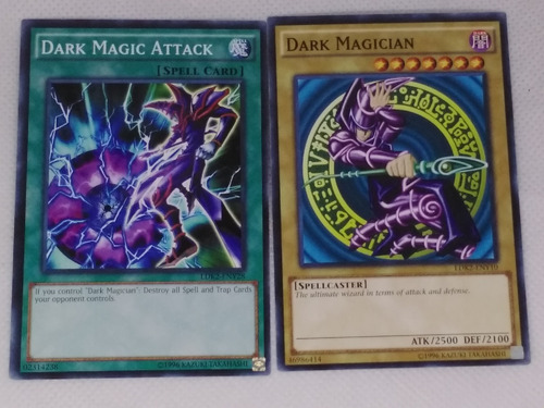 Dark Magician + Dark Magic Attack Yugioh 